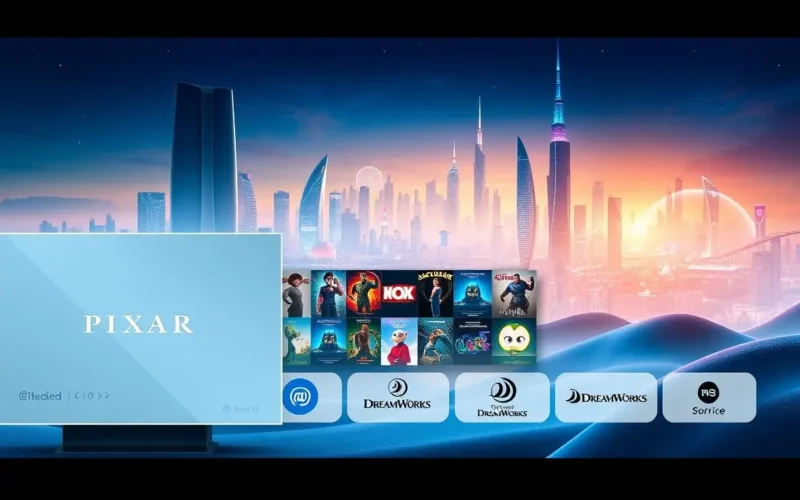 Filmes da Pixar e DreamWorks em qual plataforma encontrar