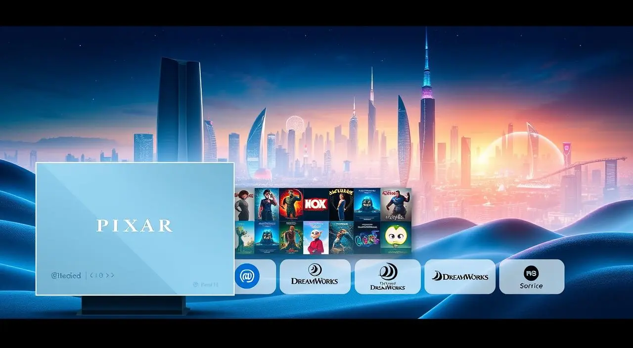 Filmes da Pixar e DreamWorks em qual plataforma encontrar